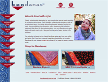 Tablet Screenshot of bendanas.com